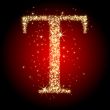 letter star T