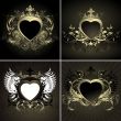 ornate hearts