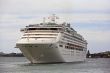 luxury white cruise ship