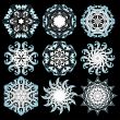 christmas snowflakes