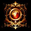 world with ornate