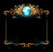 world with ornate