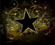  military stile star background