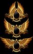  set of heraldic shields