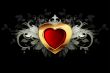  heart frame