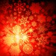 christmas snowflakes background