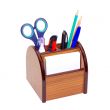 Office wooden stand for pens and pencils