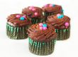 Miniature chocolate cupcakes 