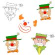 various clowns