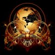 world with ornate