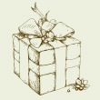 drawing of gift 