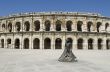 ancient arenas of Nimes in France