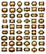  set of golden frames