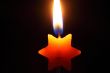 Star shaped candle