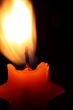 Candle and flame