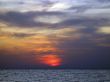 Sunset over the sea