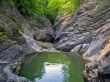 Little green lake beteen the stones