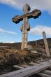 Cemetery - old wooden cross
