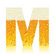 alphabet beer M