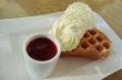 Waffel With Cream