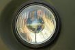 Old car round headlight