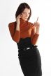 The business woman behind work