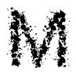 alphabet ink M