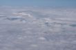 Clouds shot from aircraft.