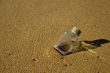 Bottle on the beach