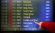 Departure on a screen