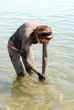 Washing off Dead Sea Mud