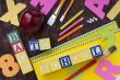 Wooden blocks Back to School