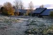 Russian Village After The First Frosty Night