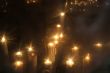 Candles in a church in Suzdal