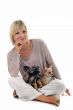 girl and chihuahuas