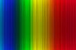 Fine Vertical Stripes - 4 Basic Colours