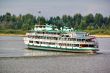 Turn the steamer on the Volga River