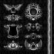 medieval heraldry shields