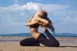  exercise on the beach.