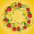 wreath of flowers