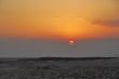 sunset in desert