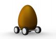egg on wheels
