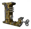 steampunk letter l