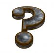 rusty question mark