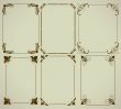 set of simple decorative frames
