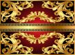  background with gold pattern