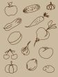 Vegetables and fruit