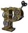 steampunk letter p
