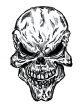 evil skull