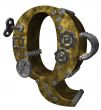steampunk letter q